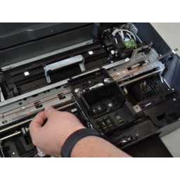 Замена полосы кодера HP Officejet Pro 6835