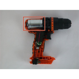 Замена мотора Black and Decker LDX 120C