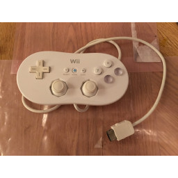 Разборка контроллера Nintendo Wii Classic