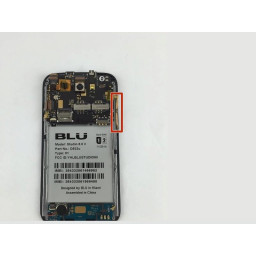 Замена кнопки регулировки громкости BLU Studio 5.0 II