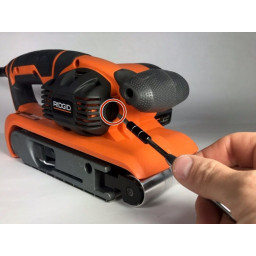 Замена щеточного ремня RIDGID Sander R2740